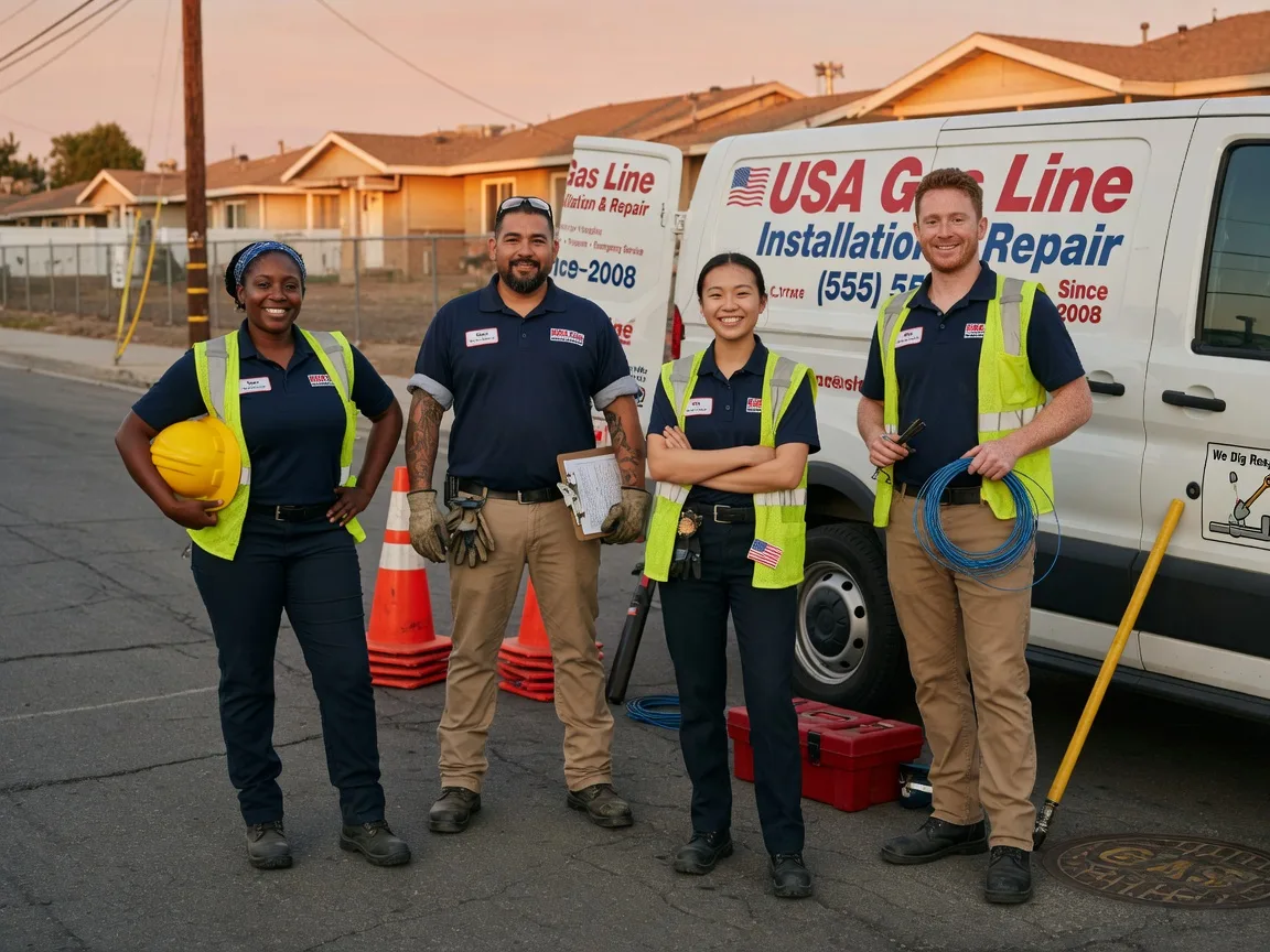 Gas Line Installation company in Harmony, IN